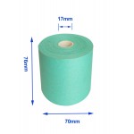  76×70mm green  Till Roll-Green-pk20